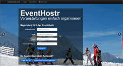 Desktop Screenshot of eventhostr.com