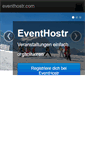 Mobile Screenshot of eventhostr.com